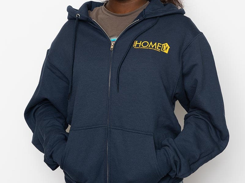 Project HOME Zip Up Hoodie – Project HOMEmade