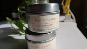 Day at the Beach Candle