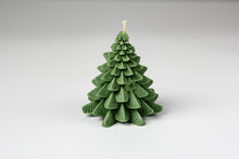 Load image into Gallery viewer, Candle Trio: Tree, Snowman &amp; Bell