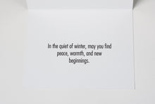 Load image into Gallery viewer, New Beginnings Winter Cards (10 pack)