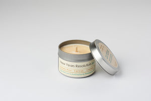 New Years Resolution 4oz Tin Candle