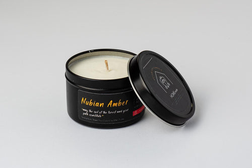 Nubian Amber 4oz Tin Candle