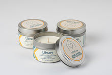Load image into Gallery viewer, Library 4oz Tin Candle
