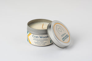 Cran Woods 4oz Tin Candle
