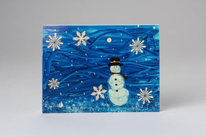 Season's Greetings Snowman Card (10 pack)