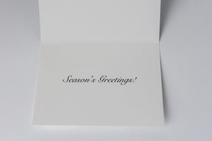 Season's Greetings Snowman Card (10 pack)