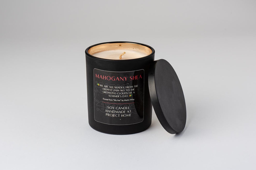 Mahogany Shea Candle