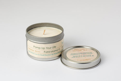 Pomp Up Your Life! 4oz Tin Candle