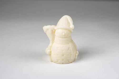 Snowman Candle