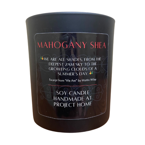 Mahogany Shea Candle