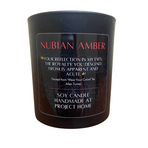 Nubian Amber Candle