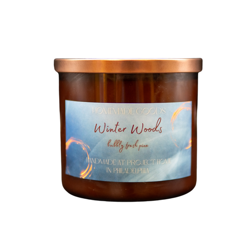 Winter Woods 20oz 3 Wick Candle