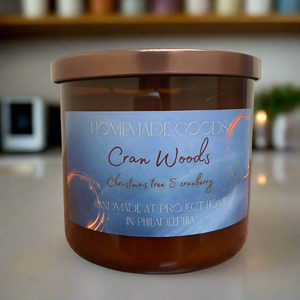 Cran Woods Candle