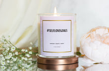 Load image into Gallery viewer, #selflovegoals Candle