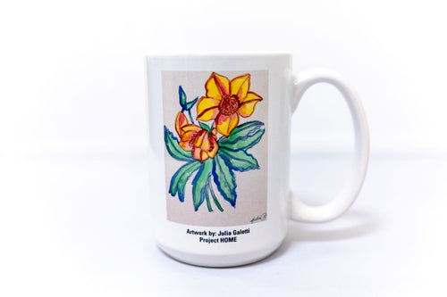 Yellow Flower Mug